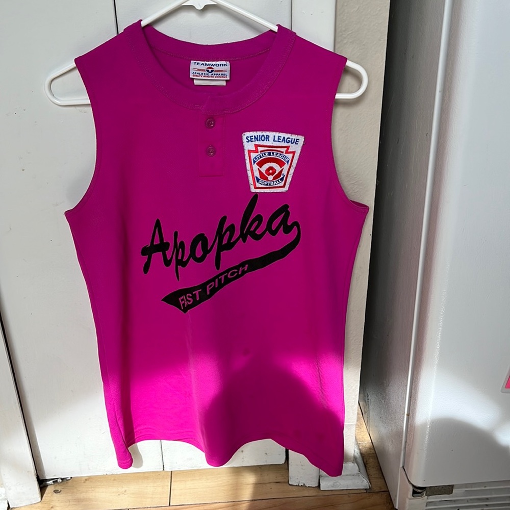 Senior little league softball jersey